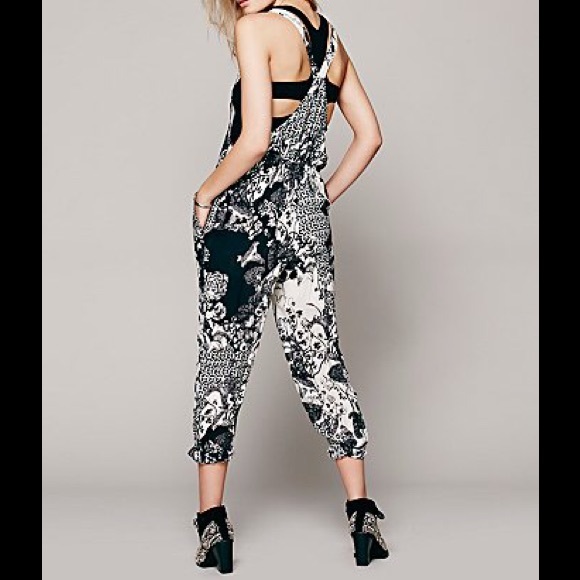 Free People Midnight Light Romper - Picture 1 of 4